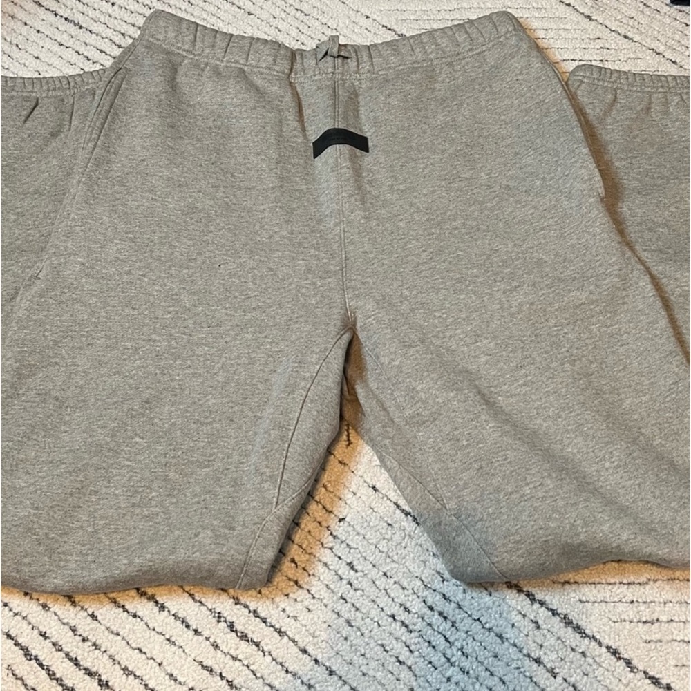 Essential Gray Drawstring Lounge Pants